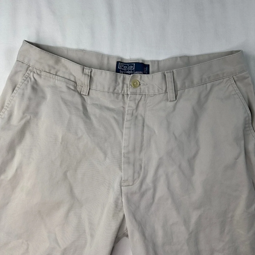 Polo Ralph Lauren Men's Size 34 Chino‎ Shorts Relaxed Fit 9